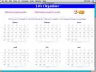 Life Organizer screenshot